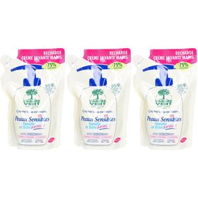 L'Arbre Vert Savon écologique pour les mains Peau sensible Recharge