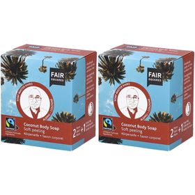 Fair Squared Lichaamszeep Kokos - Zachte peeling