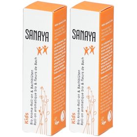 SANAYA Roll On Aromatische Organic & Bachbloemen Kids