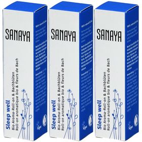 SANAYA Roll On Aromatique Bio & Fleurs de Bach Sleep Well