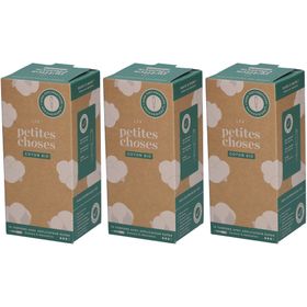 LES PETITES CHOSES Tampon en coton bio avec applicateur Super