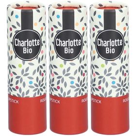 CHARLOTTE BIO Matte lippenstift - Klaproos