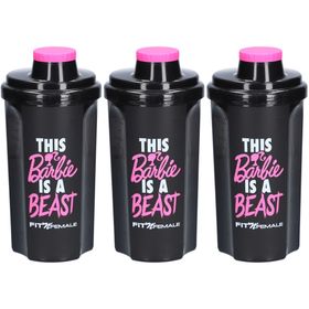 FIN'N'FEMALE Shaker "This Barbie is a Beast" 700 ml