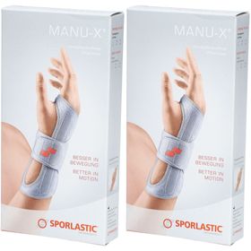 SPORLASTIC Manu X Maat 1 Zwart