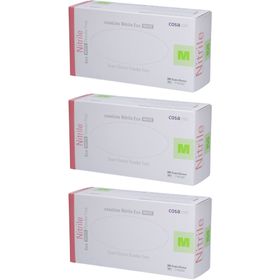 cosaLine - Gants d'examen Nitril Eco blanc M