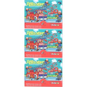 LUTZ MAUDER Kinderpflaster Feuerwehr x3