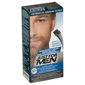 Just For Men Gel Coloration Barbe Châtain Clair
