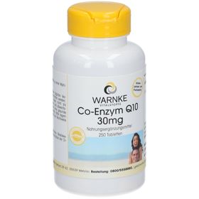 Warnke Vitalstoffe | Co-enzym Q10 30 mg