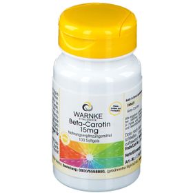Warnke Vitalstoffe | Bètacaroteen 15 mg