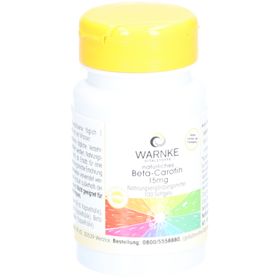 Warnke Vitalstoffe | Bètacaroteen 15 mg natuurlijk