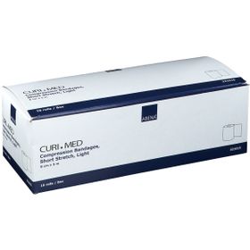 CURI MED compressieverband met korte rek, 8 cm x 5 m