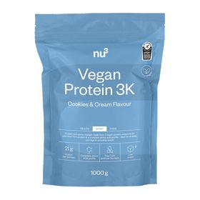 nu3 Vegan Protein 3K Cookies & Cream