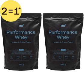 nu3 Performance Whey Cookies en Cream | 2=1*