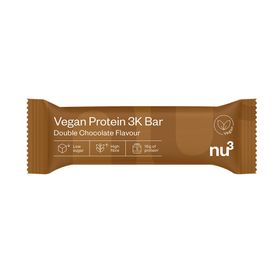 nu3 Vegan Protein 3K Bar, Double Chocolate