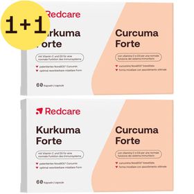 Redcare Curcuma Forte | 1+1 GRATUIT