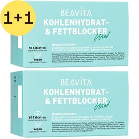 Beavita Koolhydraten- en Vetblokker | 1+1 GRATIS