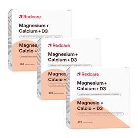 Redcare Magnésium + Calcium + D3