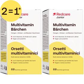 Redcare Junior Multivitaminebeertjes voor Kinderen | 2=1*