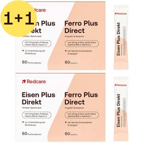 Redcare IJzer Plus Direct | 1+1 GRATIS