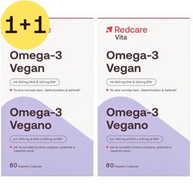 Redcare Vita Omega-3 Vegan | 1+1 GRATIS