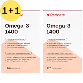 Redcare Omega-3 1400 | 1+1 GRATIS