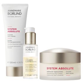 Annemarie Börlind 2-fasen elastine shake + zachte reinigingsemulsie + regenererende dagverzorging