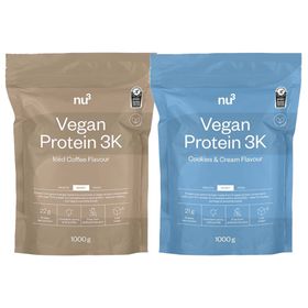 nu3 Vegan Protein 3K Set Iced Coffee & Cookies-Cream