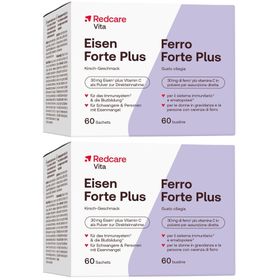 Redcare Eisen Forte Plus Direkt Pulver x2
