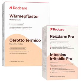 Redcare Patch chauffant 13 x 9,5 cm + Intestin irritable Pro