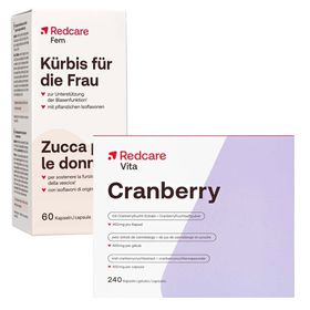 Redcare Fem Courge pour les femmes + Redcare Vita Cranberry