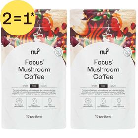 nu3 Focus1 Mushroom Coffee | 2=1*