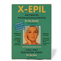 X-Epil Koude wasstrips voor het gezicht