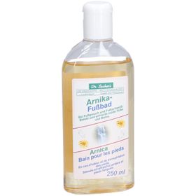 Bain de pieds à l'arnica du Dr Sacher, à l'extrait d'arnica et au menthol