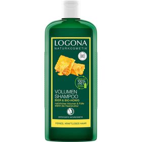 Logona Naturkosmetik Volume shampoing bière et miel bio