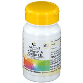 Warnke Vitalstoffe | Vitamine A 10.000 IE