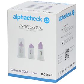 alphacheck Aiguilles d'injection Professional