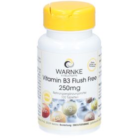 Warnke Vitalstoffen | Vitamine B3 250 mg Flush Free