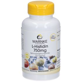 Warnke Vitalstoffe | L-histidine 750 mg