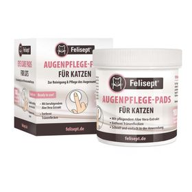 Felisept® Pads pour le soin des yeux pour chats