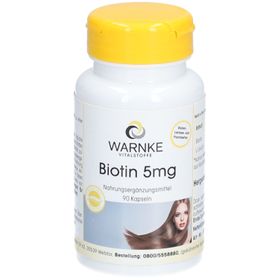 Warnke Vitalstoffe | Biotine 5 mg