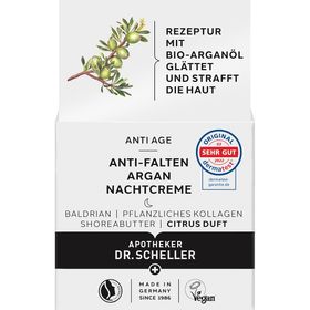 Dr Scheller Anti-rimpel Argan-nachtcrème