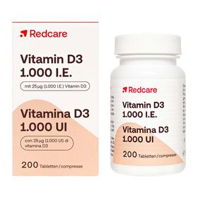 Redcare Vitamine D3 1000 UI