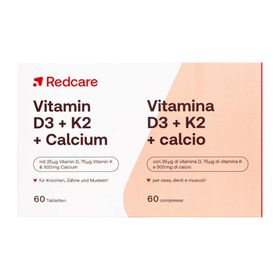 Redcare Vitamine D3 + K2 + Calcium