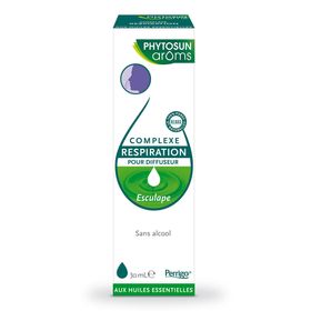 Phytosun Arôms Esculape Respiration Complexe, Lotion Physiotonique, Assainissant D'atmosph