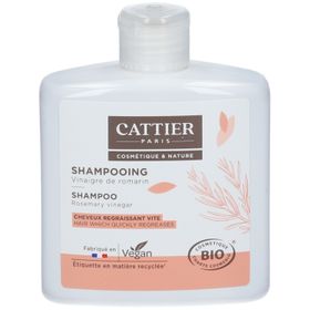 Cattier Shampooing Vinaigre de Romarin Cheveux Regraissant Vite Bio