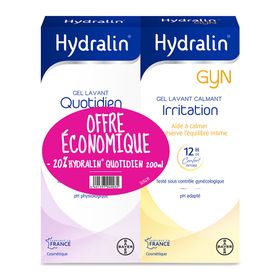 HydralinGyn® en Hydralin® Dagelijkse Wasgel voor Intiem Evenwicht