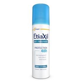 ETIAXIL - Antiperspirant deodorant - Matige transpiratiebehandeling - Oksels - 48 uur bescherming - Spray - Made in France