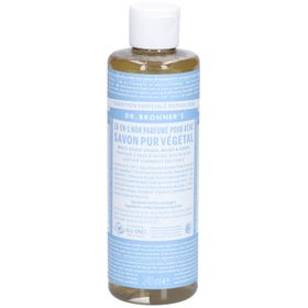 DR BRONNER'S geurvrije vloeibare zeep
