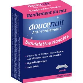 DOUCENUIT Anti-ronflement Bandelettes Nasales