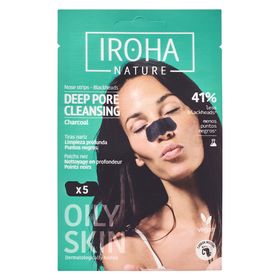 Iroha Nature Patchs Nez Nettoyage en Profondeur des Pores